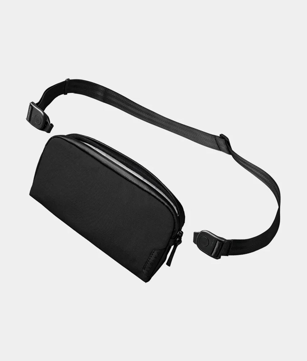NWT Alpaka Flight Travel Crossbody Pouch Black | Axoflux 210D